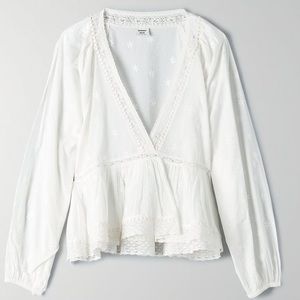 SUNDAY BEST Duet Long-sleeve Blouse